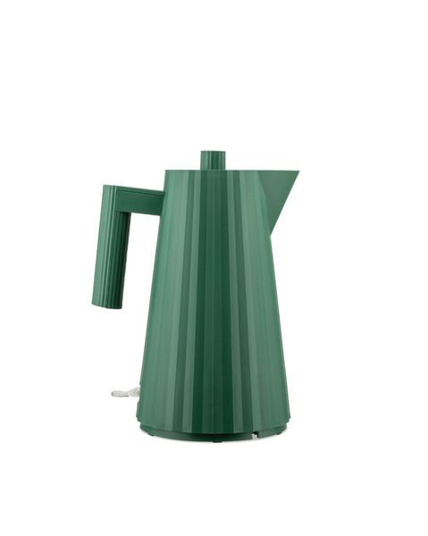 Gr&oslash;nn Pliss&eacute; Elektrisk vannkoker 1,7 liter by Alessi