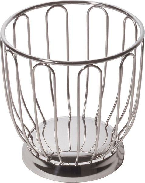 Ikonisk fruktkurv i st&aring;l by Alessi