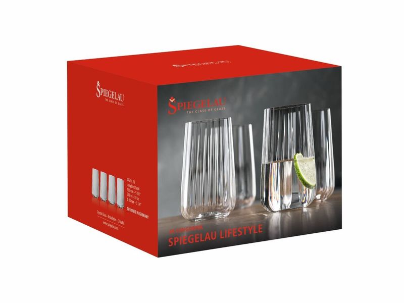 SPIEGELAU Lifestyle Longdrinkglass 510ml 4pk