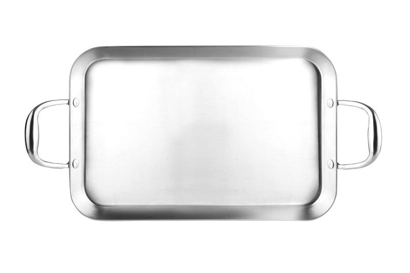 Stekeplate i 3-lags st&aring;l | Grillplate for induksjon fra IBILI