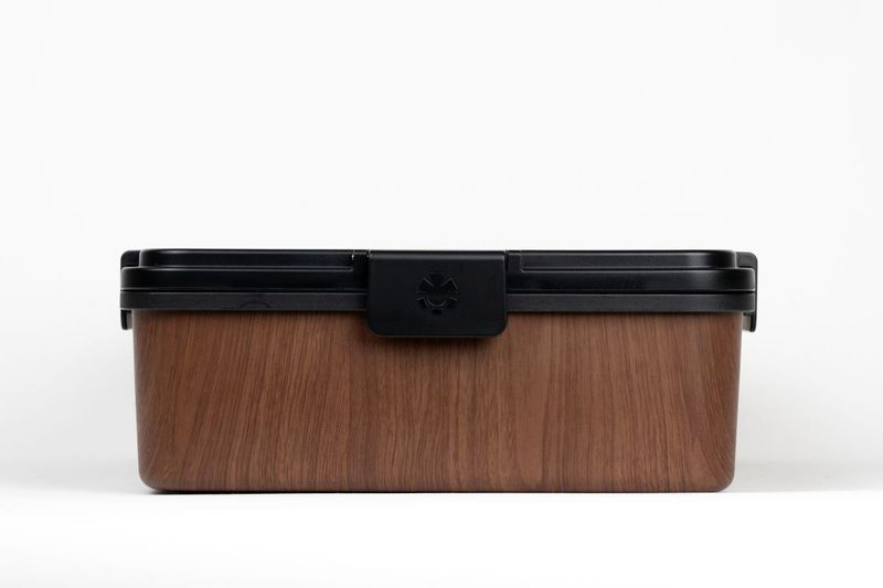 PLATTERBOX Walnut | Ta m&aring;ltidet med deg hvor som helst