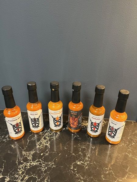 BORGUND Chili Set Eld | Veldig sterk chilisaus