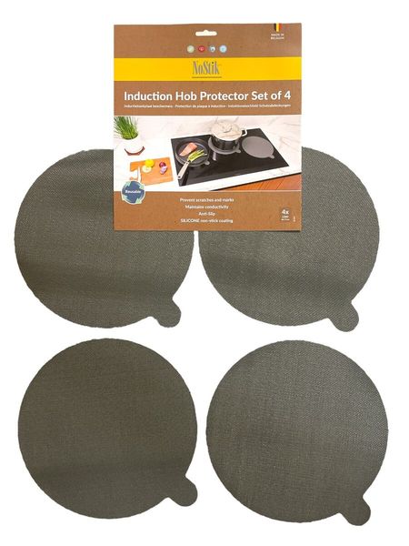 NOSTIK 4pk Induksjonsbeskytter i silikon | &Oslash;27cm