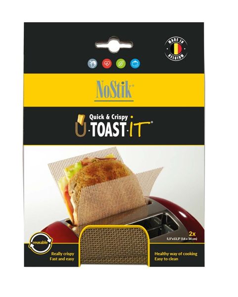 NOSTIK Toastark i teflon | 14x34cm | 2pk